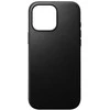 Dėklas Nomad Modern Leather case, juodas - iPhone 16 Pro Max