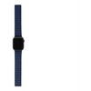 „Decoded“ silikoninis magnetinis tempimo dirželis LITE 38/40/41 mm, tamsiai mėlynas, bijūnų spalvos