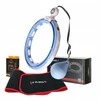 MAGNETINIO HULA HOOP RINKINYS Mėlynas HHM15 SU SVORIU + SKAITIKLIU HMS + LIEMENS ATRAMA BR163 Raudonas