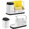 Vialli Design Kitchen organizatorius su skysčių dozatoriumi Livio Duo baltas 8302
