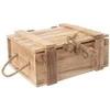 Orion Sandėliavimo dėžutė medinė 36x26x16 cm su dangčiu