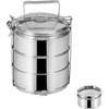 Orion Pietų dėžutė Plieninė 3 aukštų 3x1,3 l