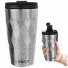 Orion Termo puodelis plienas 430 ml - vakuuminė izoliacija, atsparus išliejimui