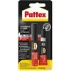 „Pattex Plastix“ antriniai klijai, dviejų komponentų klijai 4 ml / 2 g