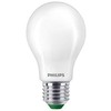 Philips 2 LED lempučių pakuotė E27, įprastos, 4 W (60 W), matinės, 840 lm, 2700 K, A energijos klasė