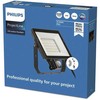 LED prožektorius PHILIPS, IP65, 50W, 3000K, 4500lm, su judesio jutikliu, juodas, 22,3x5,7x21 cm | Philips