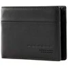Piquadro, Urban, Leather Wallet, Coin Holder, PU1392UB00R-N, Juodas, For Men