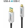 „PureLink FiberX“ serija – USB 3.1 šviesolaidinis kabelis – USB-A USB-C – hibridinis – 10 m