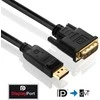 PureLink DisplayPort zu DVI Kabelis - PureInstall - 1,00m