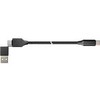 Kabelis USB PYTHON USB-A - USB-C 1 m Juodas (PY-USB002S)