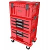 Q-Brick įrankių spintelė System PRO Red Ultra HD SET 4 Z258360PG003
