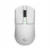 Rampage Zenith Pro belaidė pelė 26000 DPI balta + odbiornik 4 KHz PAW3395 BT 5.2