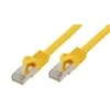 GoodConnections „Good Connections“ jungiamasis kabelis su 7 kat. daugiakanaliu S/FTP kabeliu, 20 m, geltonas