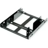 Roline ROLINE tvirtinimo adapteris, 3,5 colio rėmas 2x 2,5 HDD/SSD diskams, metalinis, juodas
