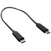 Kabelis USB Roline microUSB - microUSB 0.3 m Juodas (JAB-2370359)
