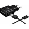 Samsung EP-TA200EBE USB Adapteris + USB-C kabelis Juodas BULK