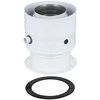 SpiroFlex 60/100-80/125 T adapteris baltas