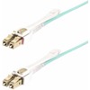 StarTech StarTech 450FBLCLC3PP optinis kabelis 3 m LC LOMM OM4 Aqua spalva