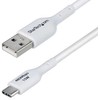„StarTech“ 3M USB-A į USB-C kabelis, baltas / įkroviklio laidas, USB 2.0 duomenų perdavimas
