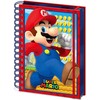 Kids Licensing Piramidės formos užrašų knygelė „Super Mario“ – Mario, lęšinis, laidinis, A5