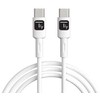 Laidas USB Techly USB-C - USB-C 1 m baltas (ICOC-MUSB20-C60W1)