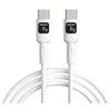 Laidas USB Techly USB-C - USB-C 1 m baltas (ICOC-MUSB20-C60W1)