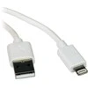 USB kabelis Eaton Lightning - USB-A 1.8 m Baltas (M100-006-WH)