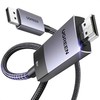 Kabelis DisplayPort do HDMI Ugreen DP115, 8k 60 Hz, 1m (juoda)