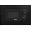 Siemens iQ300, Įmontuojama, Kombinuota mikrobangų krosnelė, 20 l, 800 W, Rotacinis, Jutiklinis, Juoda