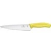 Victorinox VICTORINOX | Plataus ašmens virtuvinis peilis, 19 cm, geltonas, lizdinėje pakuotėje