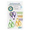 Wedo 77 1933 mokyklinės ir raštinės reikmenų žirklės, universalios, tiesaus kirpimo, daugiaspalvės
