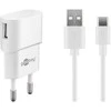 Goobay Rinkinys įkrovimo laidas, skirtas USB-C™ 1A įkrovimui
