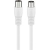 Kabelis Goobay Antenowy 10m balta (JAB-4410929)