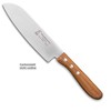 Windmühlenmesser Nóż kuchenny Windmühlen Vejo maluno Santoku, anglinis plienas, 164 mm, vyšninis