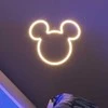 Yellowpop Neoninės geltonosios pop Disney mini Mikio ausytės