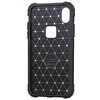 Dėklas X-SHIELD X-Shield iPhone XR kietas dangtelis – juodas