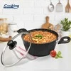 Cooking By Heinner Puodas su dangčiu aliuminio su keramikos danga 3.8L 24x10cm HR-NL-24S HEINNER
