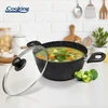Cooking By Heinner Puodas su dangčiu aliuminio su keramikos danga 2.8L 22x9cm HR-NL-22S HEINNER