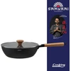 Cooking By Heinner Wok keptuvė su dangčiu aliuminio su keramikos danga 28x8cm HR-SNT-WC28 HEINNER