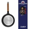 Cooking By Heinner Wok keptuvė su dangčiu aliuminio su keramikos danga 24x7.5cm HR-SNT-WC24 HEINNER