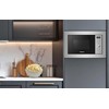 Įmontuojama mikrobangų krosnelė 1000W, 28L HMW-MDBI28GDIX HEINNER