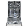 Indaplovė MASINA DE SPALAT VASE HEINNER HDW-FS4552WE++