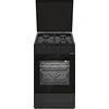 Kombinuota dujinė viryklė HFSC-S60LITGC-BK HEINNER