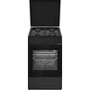 Kombinuota dujinė viryklė HFSC-S60LITGC-BK HEINNER