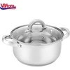 Puodas nerūdijančio plieno su teflono danga 3.9L 20x10.5cm VN-HJ-39L VANORA