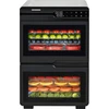 Vaisių ir daržovių džiovintuvas 1000-1200W HFD-KDDB1200BKSS HEINNER
