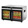 Vaisių ir daržovių džiovintuvas 1200–1400 W HFD-KDDB1400BKSS HEINNER