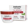 Babaria Aloe Vera Facial Kreminis Atopic Skin 0% veido kremas atopinei odai, 50 ml
