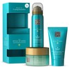Veido ir kūno odos priežiūros priemonių rinkinys Rituals The Ritual of Karma (dušo želė 50 ml + kūno šveitiklis 125 ml + kūno kremas 70 ml)