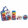 Marvel Cartoon Lorenay Spiderman Bolsa De Baño Tatuajes Gel, 300 ml